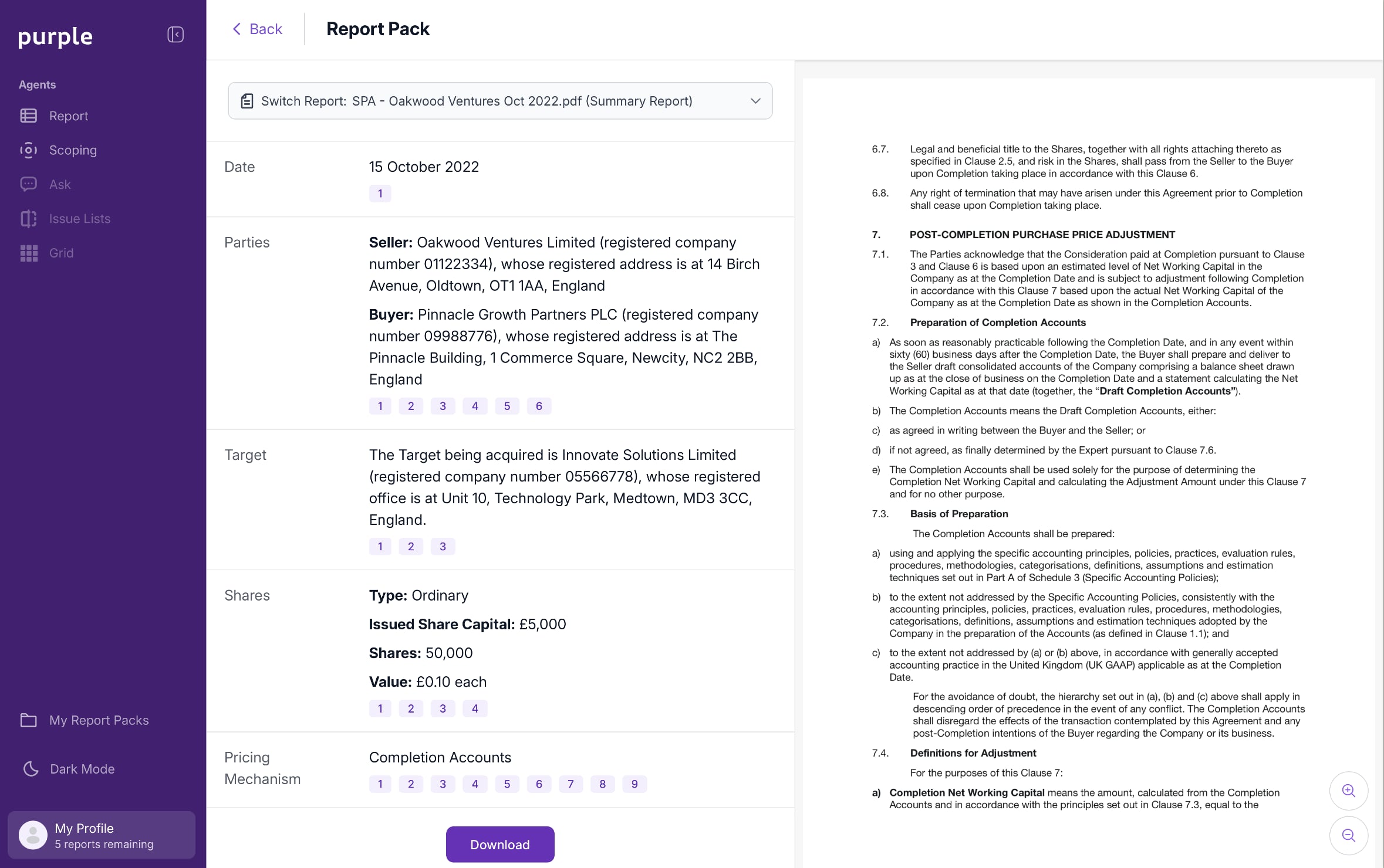 M&A Due Diligence Agent - An agentic AI that enters the data room, maps the deal's people and paper into a living knowledge graph, and drafts an instant, client-specific due diligence report — so lawyers see the real risks and scope on day one.